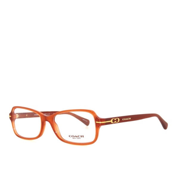 Coach Laurel 6055 5251 52 Milky Saddle Eyeglasses HC6055 - Picture 1 of 5